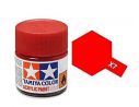 Tamiya Mini X-07 Red 10ml Colore Acrylic per modellismo