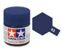 Tamiya Mini X-03 Royal Blue 23ml Acrylic Color per modellismo