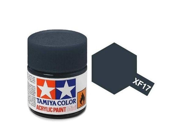 TamiyaMini XF-17 Sea Blue 23ml Acrylic Color per modellismo
