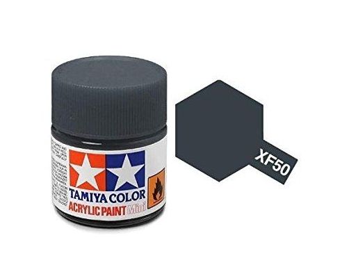 Tamiya Mini XF-50 Field Blue 23ml Acrylic Color per modellismo
