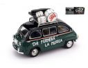 Brumm BMS1601B FIAT 600 MULTIPLA 50° ANNIVERSARIO POOH 1966-2016 1:43 Modellino