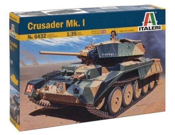 Italeri IT6432 CRUSADER MK.I KIT 1:35 Modellino