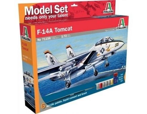 Italeri IT71156  F-14A TOMCAT KIT 1:72 Modellino