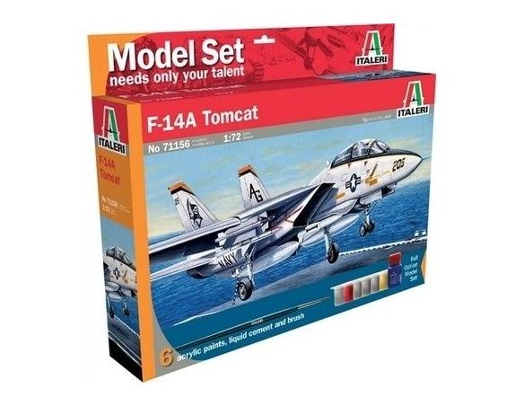 Italeri IT71156  F-14A TOMCAT KIT 1:72 Modellino
