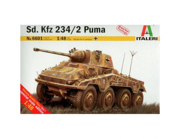 Italeri IT6601 SD. KFZ  234/2 PUMA KIT 1:48 Modellino
