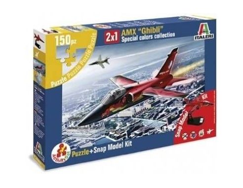 Italeri AS854 AMX GHIBLI SPECIAL COLORS COLLECTION 1:100 Kit Modellino