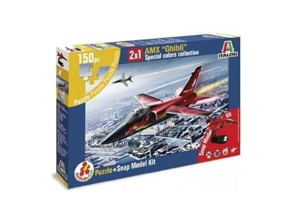 Italeri AS854 AMX GHIBLI SPECIAL COLORS COLLECTION 1:100 Kit Modellino