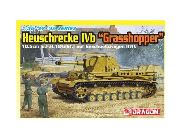 Dragon 6439 HEUSCHRECKE IVB GRASSHOPPER KIT 1:35 Mezzi Militari Modellino