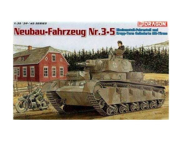 Dragon 6690 NEUBAU-FAHRZEYG NR3-5 KIT 1:35 Mezzi Militari