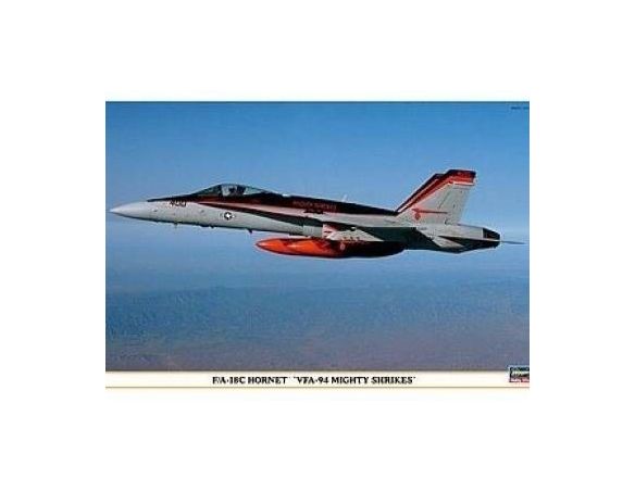 HASEGAWA 09849 F/A-18C HORNET VFA-94 MIGHTYSHRIKES 1:48 Kit Modellino