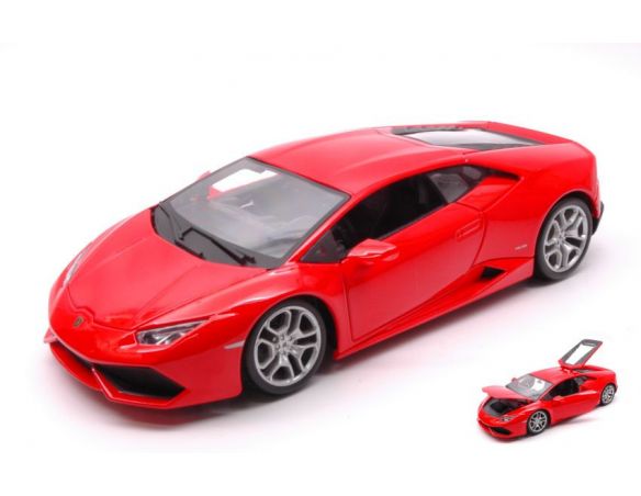 BBURAGO BU11038R LAMBORGHINI HURACAN LP 610-4 2014 RED 1:18 Modellino