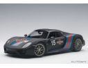 Auto Art / Gateway AA77929 PORSCHE 918 SPYDER BLACK MARTINI 1:18 Modellino