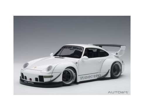 Auto Art / Gateway AA78150 RWB 993 WHITE WITH GREY WHEELS 1:18 Modellino