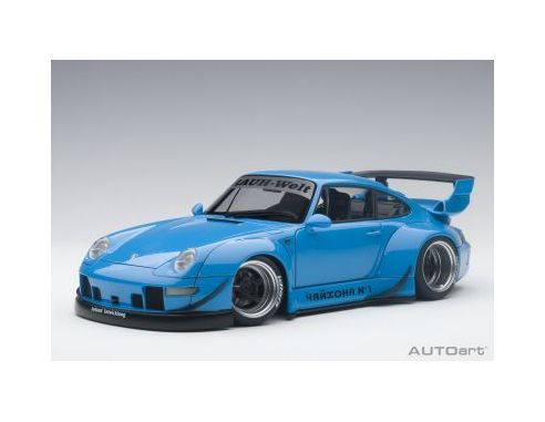 Auto Art / Gateway AA78152 RWB 993 BLUE WITH GREY WHEELS 1:18 Modellino