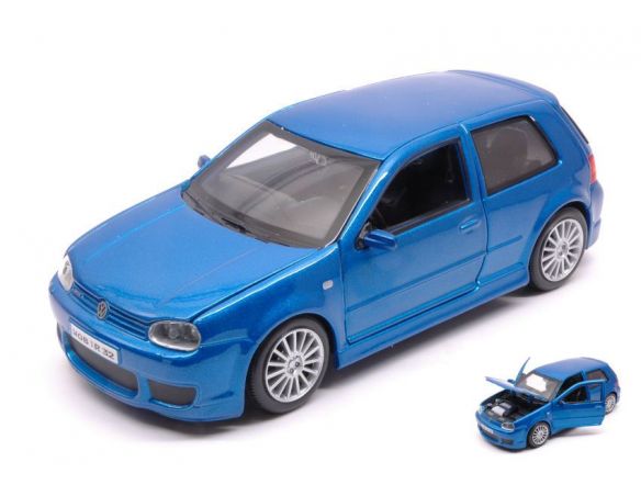 Maisto MI31290B VW GOLF 4 R32 2002 BLUE 1:24 Modellino