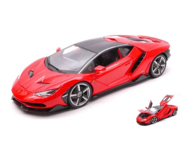 Maisto MI31386R LAMBORGHINI CENTENARIO LP 770-4 2016 SPECIAL EDITION RED 1:18 Modellino