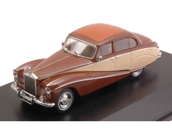 Oxford OXF43EMP001 ROLLS ROYCE SILVER CLOUD HOOPER EXPRESS BROWN/BEIGE 1:43 Modellino