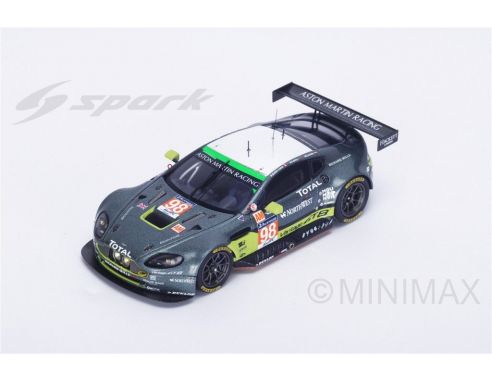 Spark Model S18279 ASTON MARTIN V8 VANTAGE N.98 NC LM 2016 DALLA LANA-LAMY-M.LAUDA 1:18 Modellino