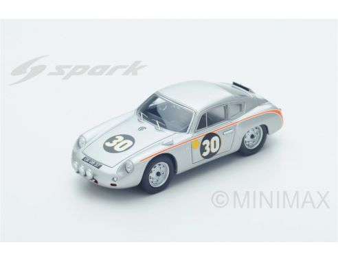 Spark Model S1878 PORSCHE 356B CARRERA ABARTH N.30 DNF LM 1962 B.PON-C.G.DE BEAUFORT 1:43 Modellino