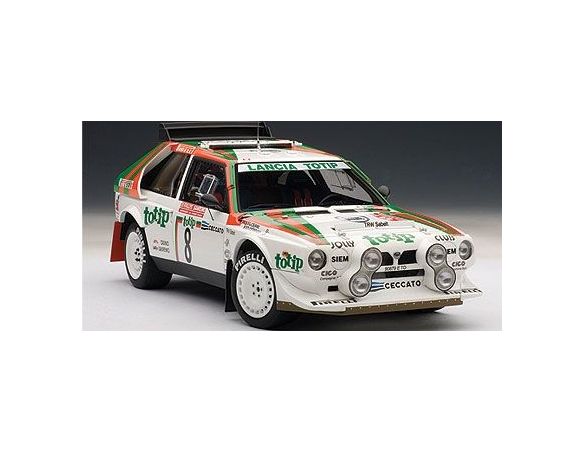 Auto Art / Gateway AA88618 LANCIA DELTA S4 TOTIP N.8 2nd SANREMO 1986 CERRATO-CERRI 1:18 Modellino