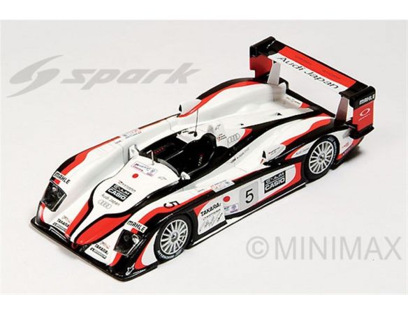Spark Model S43LM04 AUDI R8 N.5 WINNER LM 2004 S.ARA-R.CAPELLO-T.KRISTENSEN 1:43 Modellino