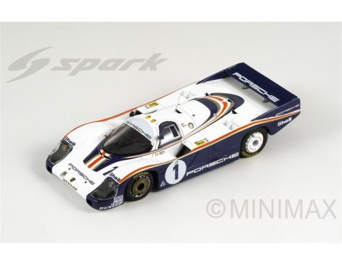 Spark Model S43LM82 PORSCHE 956 N.1 WINNER LM 1982 J.ICKX-D.BELL 1:43 REPROD. Modellino