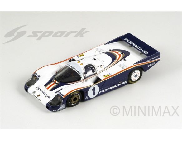 Spark Model S43LM82 PORSCHE 956 N.1 WINNER LM 1982 J.ICKX-D.BELL 1:43 REPROD. Modellino