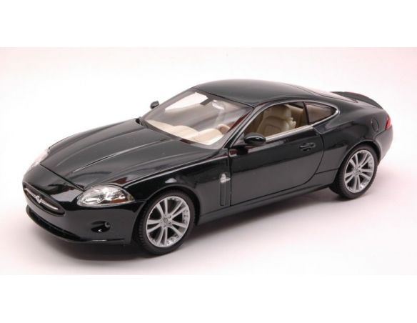 Welly WE1072 JAGUAR XK COUPE' 2005 GREEN 1:24 Modellino