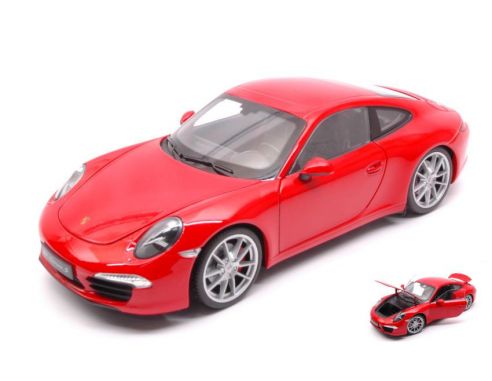Welly WE18047R PORSCHE 911 (991) CARRERA S RED 1:18 Modellino
