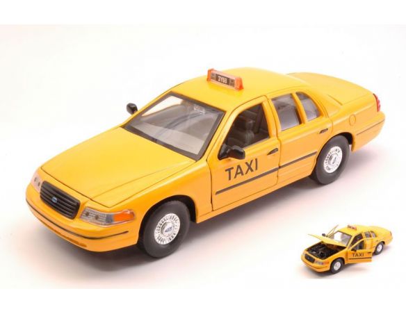Welly WE22082T FORD CROWN VICTORIA NEW YORK TAXI 1:24 Modellino