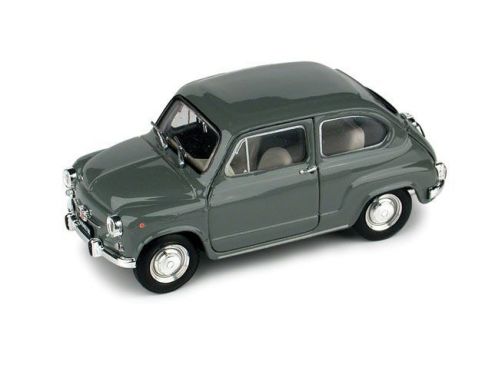 Brumm BM0349-06 FIAT 600 D FANALONE 1965 GRIGIO MEDIO 1:43 Modellino