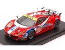 Looksmart LSLM039 FERRARI 458 ITALIA N.83 27th LM 2016 F.PERRODO-E.COLLARD-R.AGUAS 1:43 Modellino