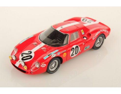 Looksmart LSLM043 FERRARI 250 LM N.20 23th LM 1968 H.MULLER-J.WILLIAMS 1:43 Modellino