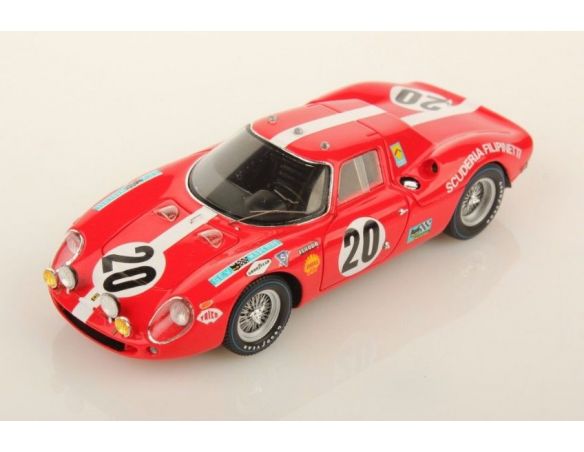 Looksmart LSLM043 FERRARI 250 LM N.20 23th LM 1968 H.MULLER-J.WILLIAMS 1:43 Modellino