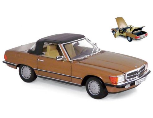 Norev NV183514 MERCEDES 300 SL 1986 GOLD METALLIC 1:18 Modellino