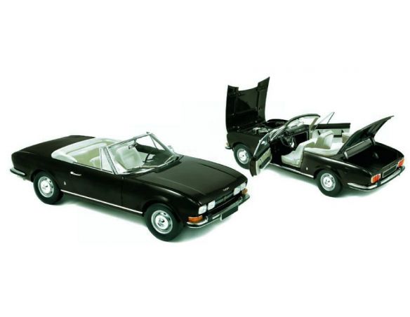 Norev NV184784 PEUGEOT 504 CABRIOLET 1971 BLACK 1:18 Modellino