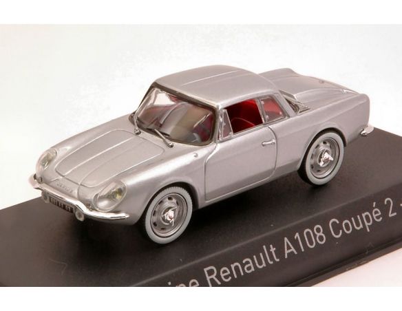 Norev NV517821 ALPINE A108 COUPE' 2+2 1961 SILVER 1:43 Modellino