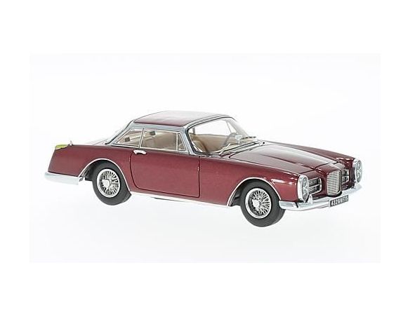 Neo Scale Models NEO44326 FACEL VEGA FACEL II METALLIC DARK RED 1:43 Modellino