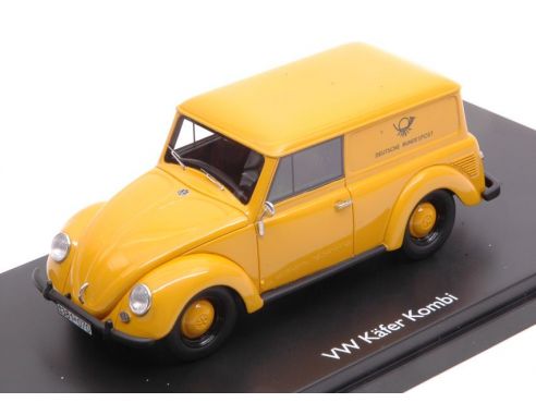 Schuco SH9008 VW BEETLE KOMBI DEUTSCHE BUNDESPOST YELLOW 1:43 Modellino