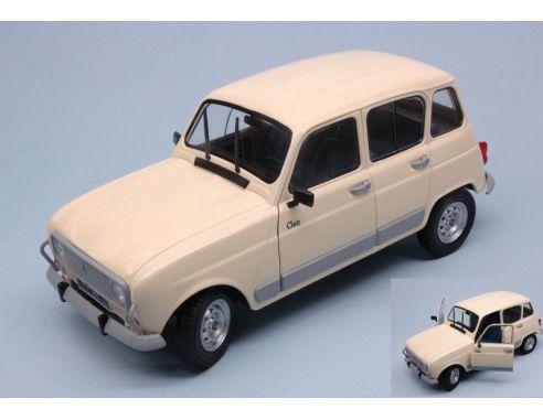 Solido SL1800101 RENAULT 4L GTL 1984 BEIGE 1:18 Modellino