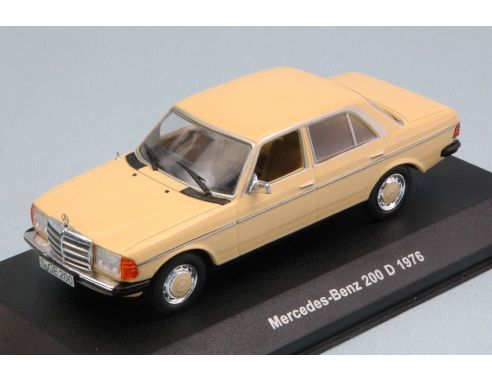 Solido SL4301600 MERCEDES 200 D (W123) 1976 PASTEL YELLOW 1:43 Modellino
