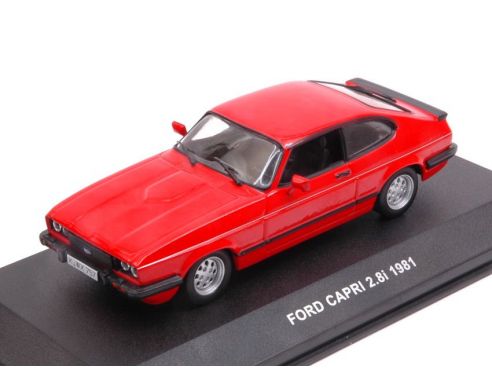 Solido SL4301700 FORD CAPRI 2.8i 1981 RED 1:43 Modellino