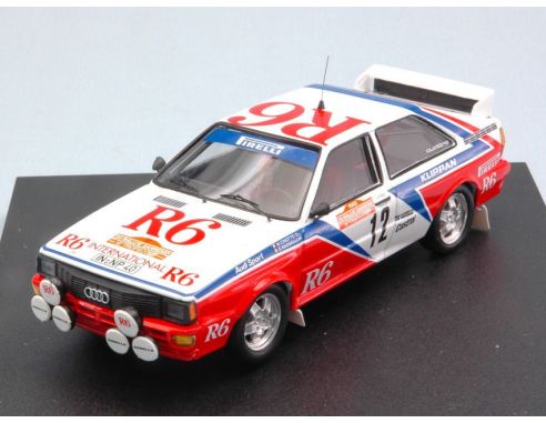Trofeu TF1616 AUDI QUATTRO N.12 6th S.REMO 1982 CINOTTO-RADAELLI RE-EDITION 1:43 Modellino