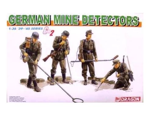 Dragon 6280 SOLDATI GERMAN MINE DETECTORS KIT 1:35 Personaggi