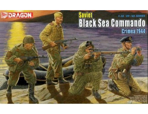 Dragon 6457 SOVIET BLACK SEA COMMANDO, Crimea 1944" KIT 1:35 Personaggi