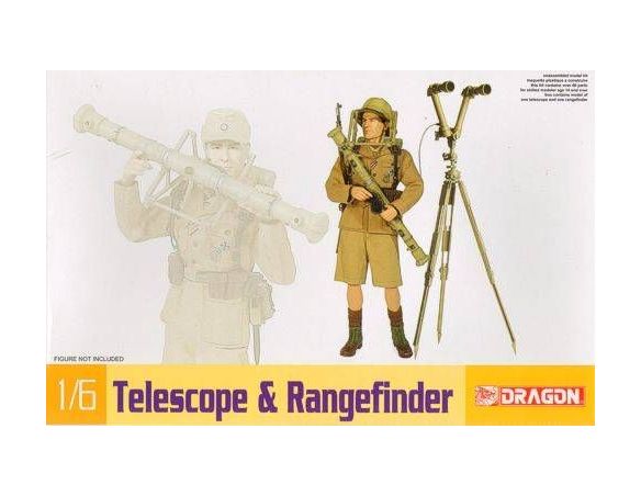 Dragon 75022 WWII German Telescope & Rangefinder Model KIT 1:35 Personaggi