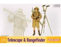 Dragon 75022 WWII German Telescope & Rangefinder Model KIT 1:35 Personaggi