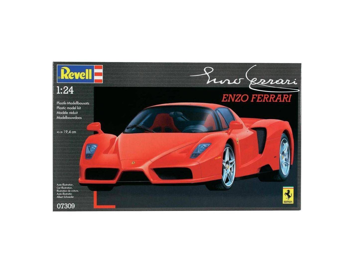 Revell Ferrari Enzo 1:24 Scale Plastic Model Kit 07309 (Officially