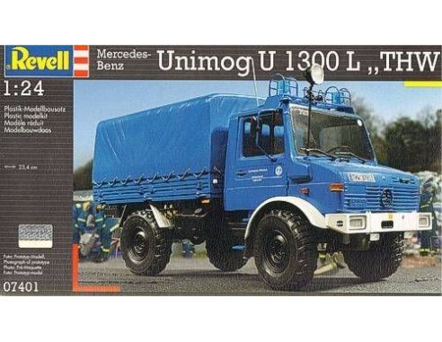 Revell 7401 MERCEDES BENZ UNIMOG U 1300L KIT 1:24 Modellino