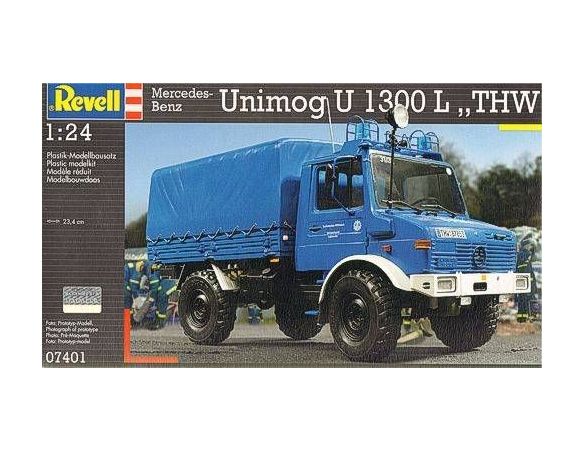 Revell 7401 MERCEDES BENZ UNIMOG U 1300L KIT 1:24 Modellino